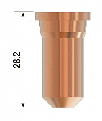 Плазменное сопло 0.9 мм/30-70А для FB 100 (10 шт.) FUBAG