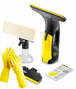 Пылесос для очистки стекол Karcher WV 2 Premium 10Y Edition + латексные хозяйственные перчатки